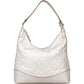 Gucci Silver Guccissima Leather Hobo Shoulder Bag