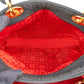 Christian Dior Quilted Nylon Medium Lady Dior Handbag