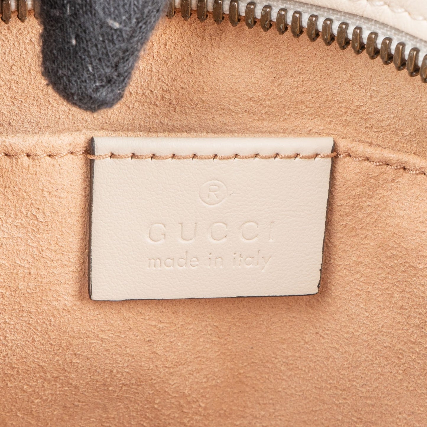 Gucci Chevron Matelassé Leather GG Marmont Medium Camera Crossbody Bag