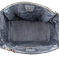 Prada Shopper aus perforiertem Denim mit Nieten – Ansicht 10
