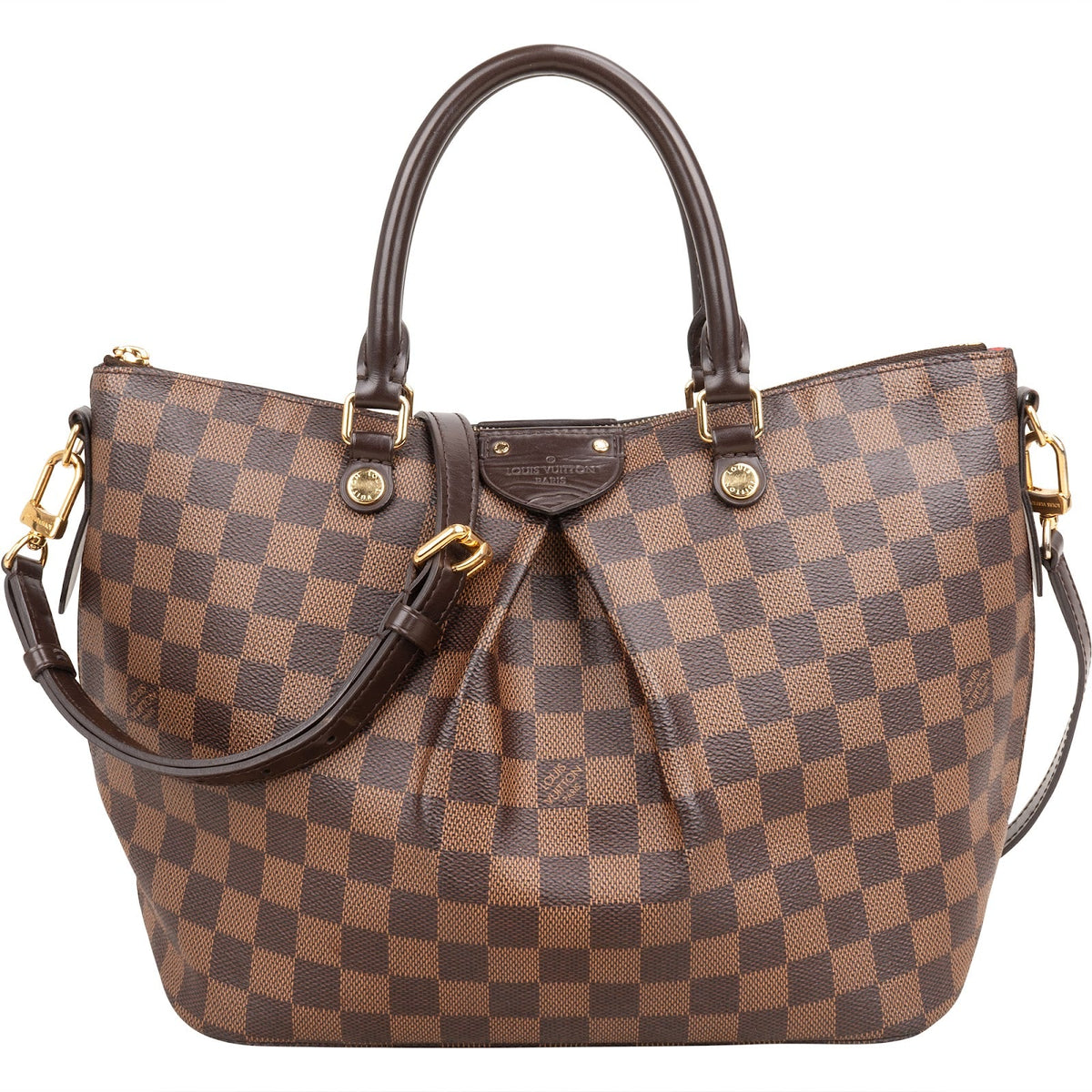 Louis Vuitton Monogram Damier Ebene Siena MM Handbag