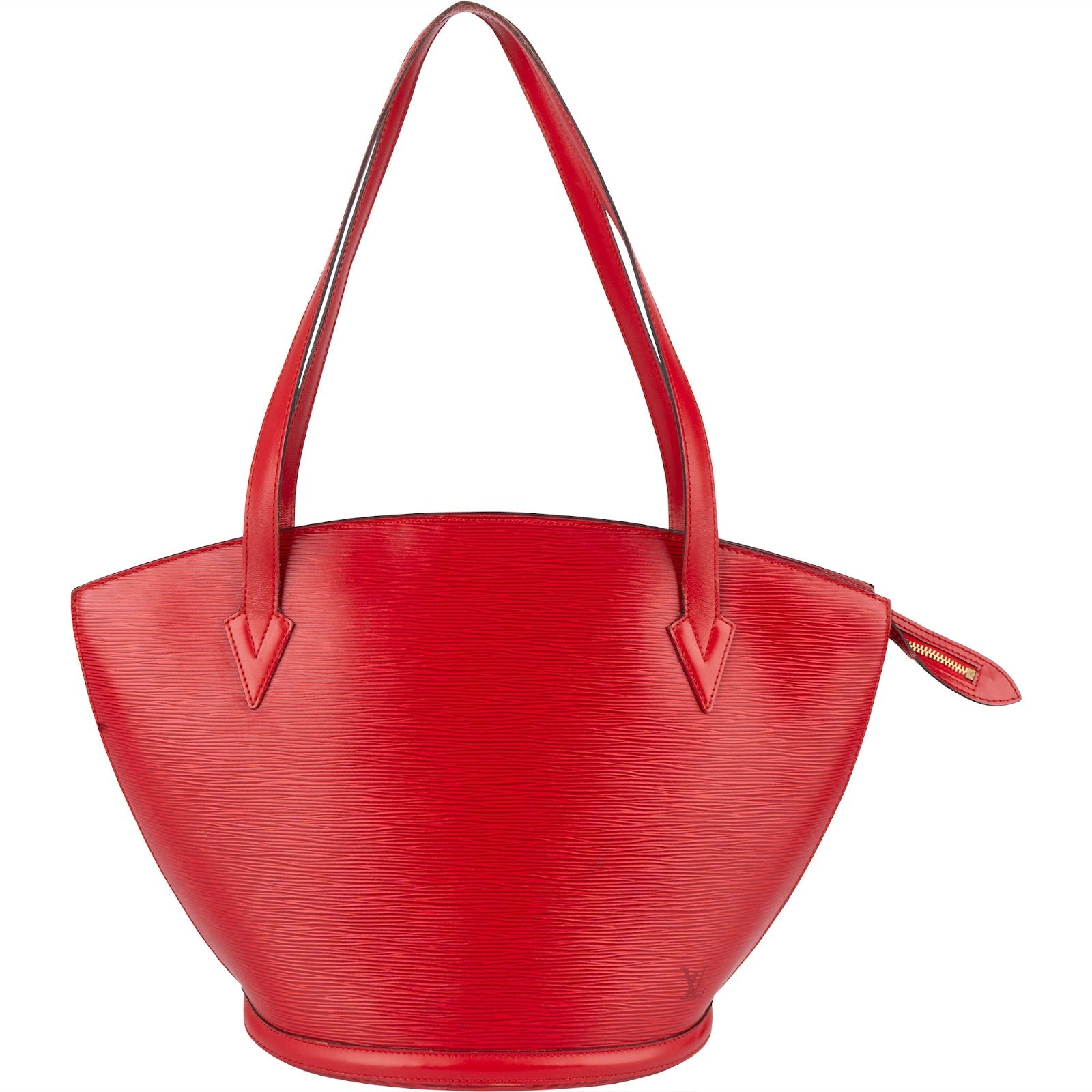 Louis Vuitton Red Epi Leather Saint Jacques GM Shoulder Bag