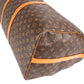 Louis Vuitton Monogram Canvas Keepall 60 Bandoulière Travel Bag