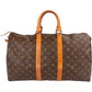 Louis Vuitton Monogram Canvas Keepall 45 Travel Bag