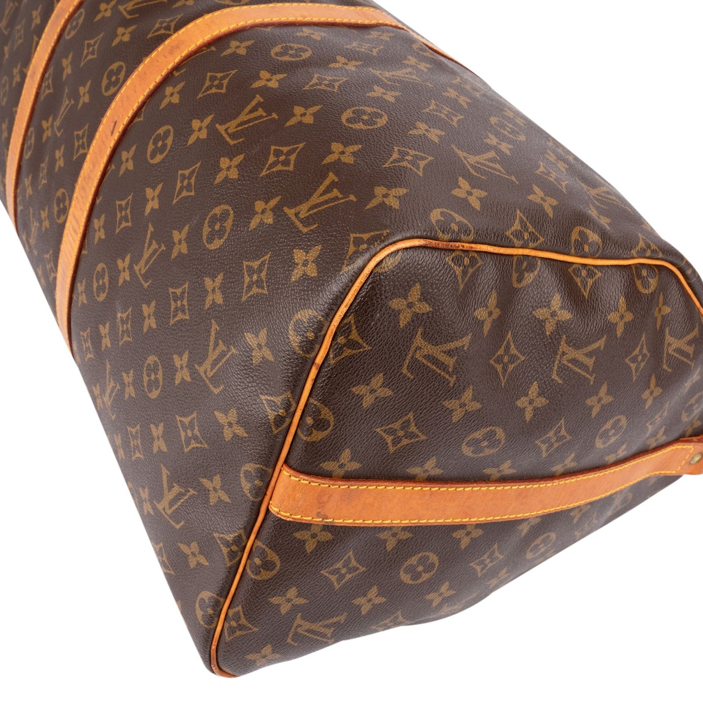 Louis Vuitton Monogram Canvas Keepall 55 Bandoulière Travel Bag
