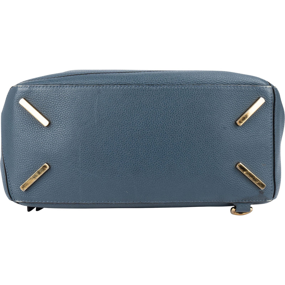Loewe Blue Leather Puzzle Handbag