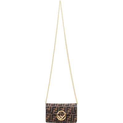 Fendi Monogram FF Embossed Leather 