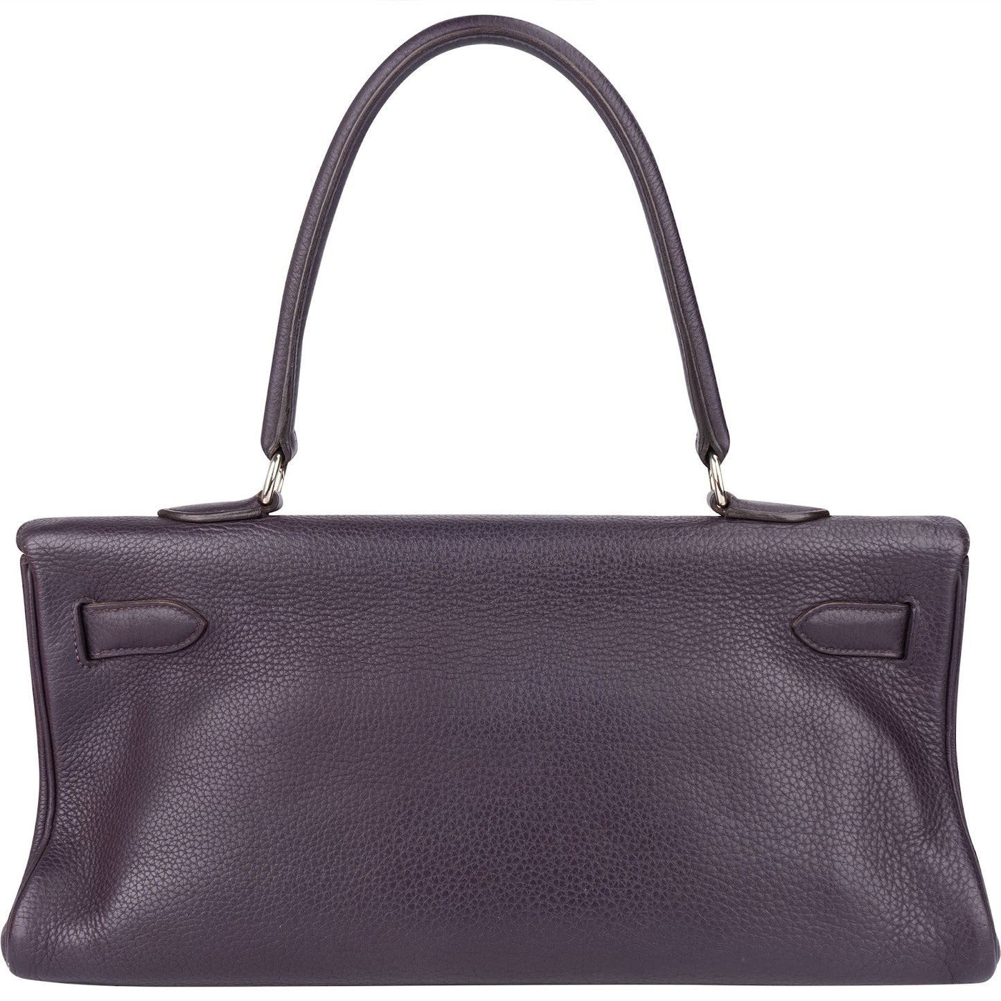 Hermès Raisin Clemence Leather Kelly 40 JPG Shoulder Bag
