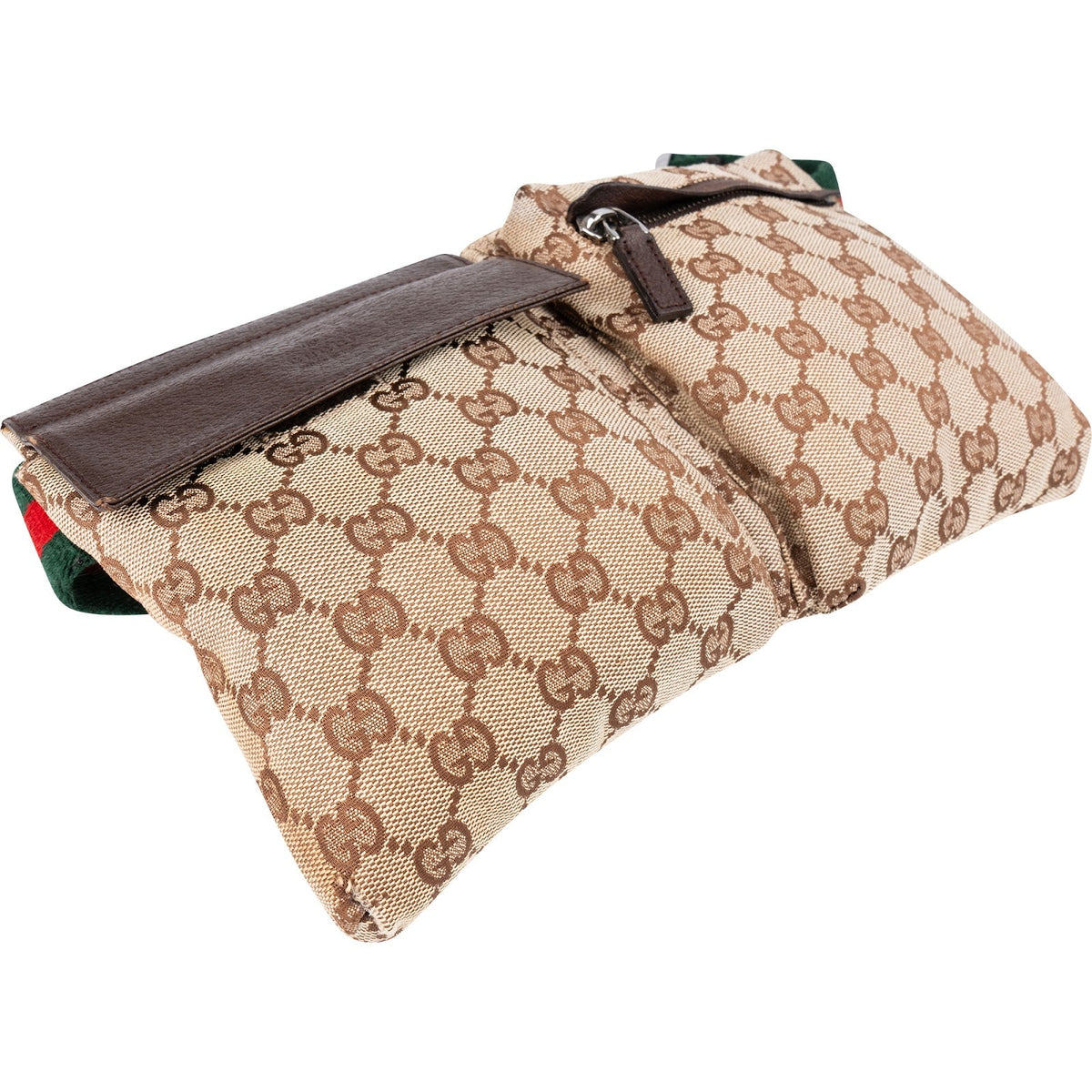 Gucci Monogram GG Canvas Belt Crossbody Bag