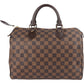 Louis Vuitton Monogram Damier Ebene Speedy 30 Handbag