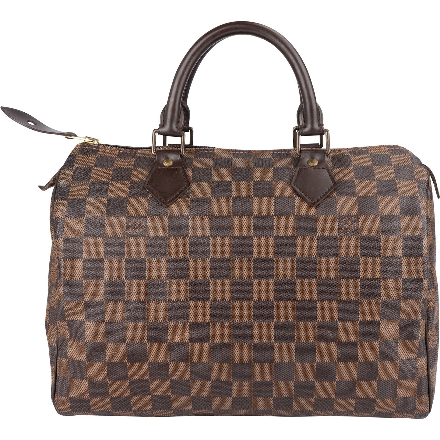 Louis Vuitton Monogram Damier Ebene Speedy 30 Handbag