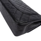 Chanel Quilted Caviar Leather Palladium Jumbo Double Flap Crossbody Bag