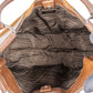 Prada Tessuto Leather Trim Hobo Shoulder Bag