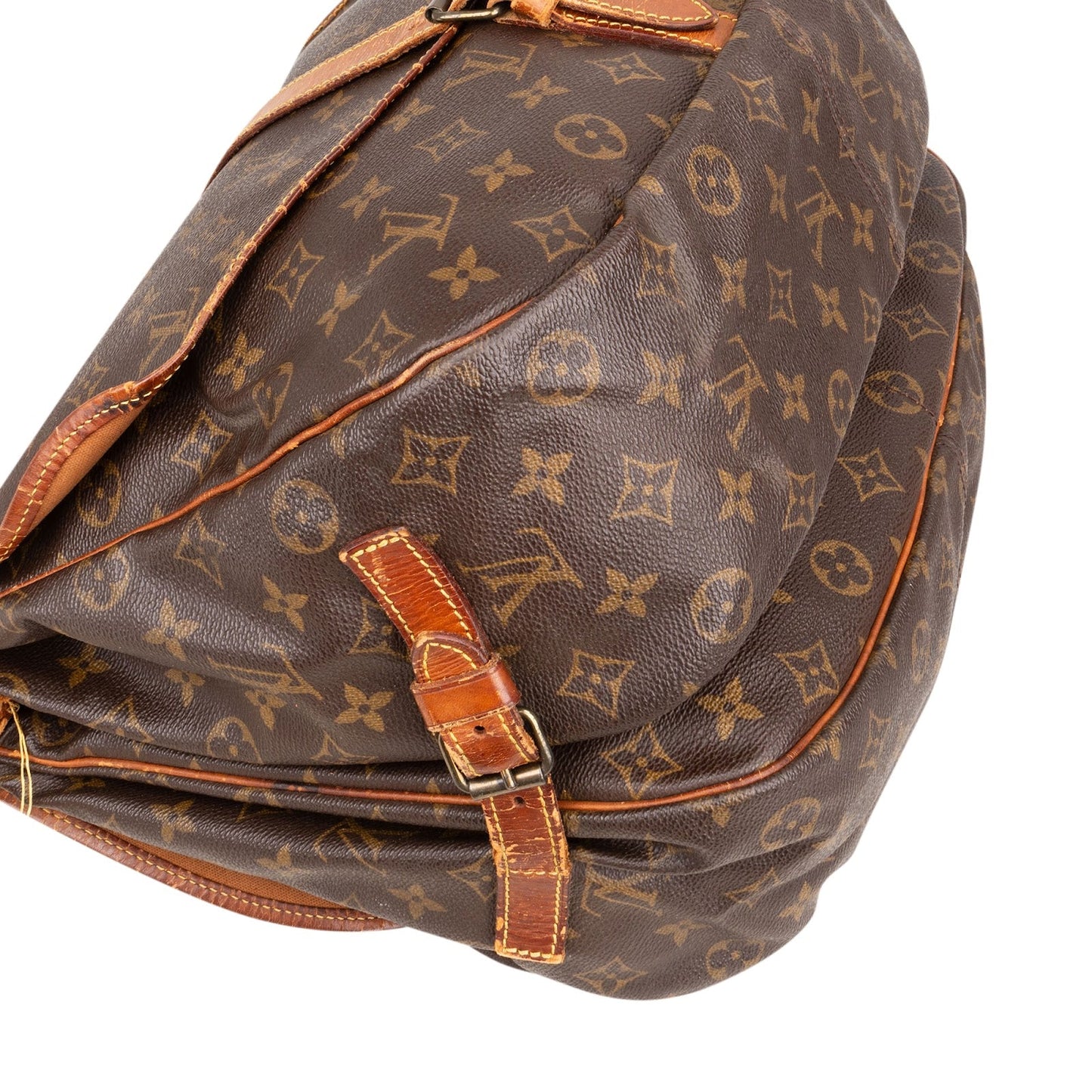 Louis Vuitton Monogram Canvas Saumur 35 Crossbody Bag
