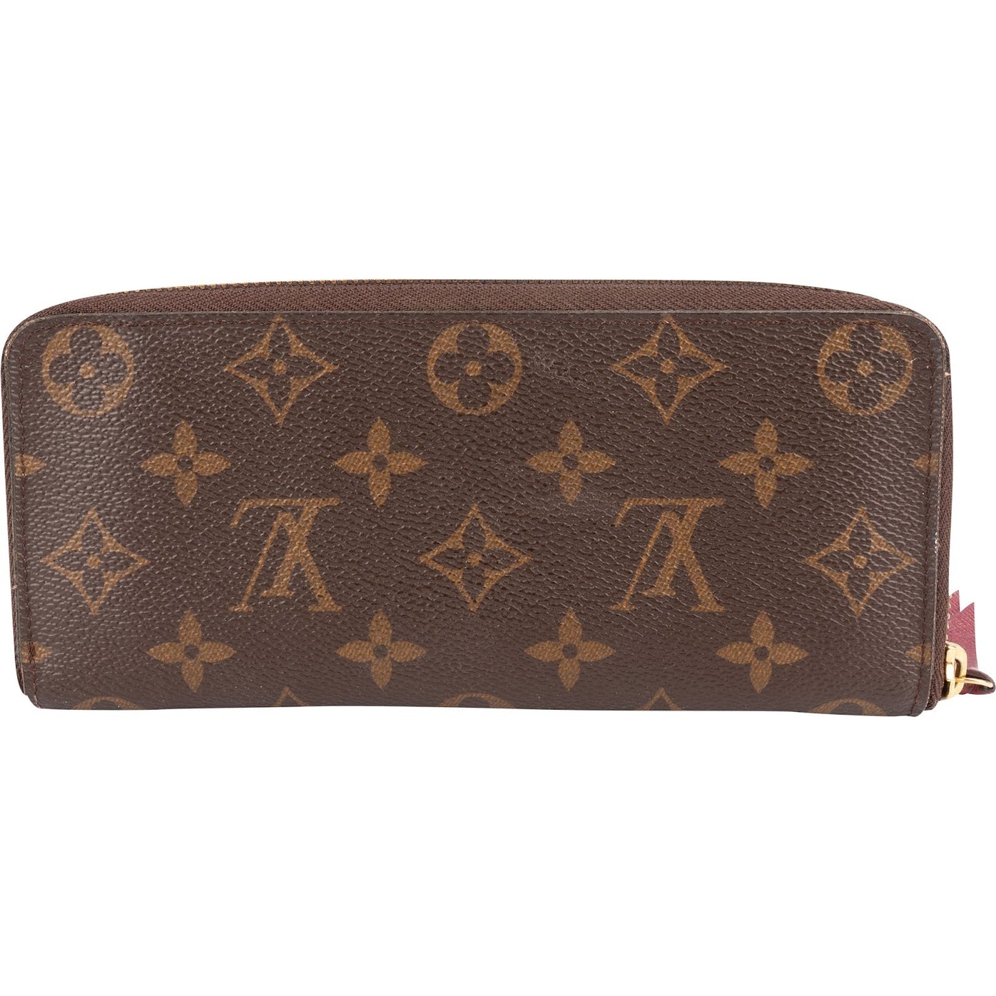 Louis Vuitton Monogram Canvas Clemence Zippy Wallet