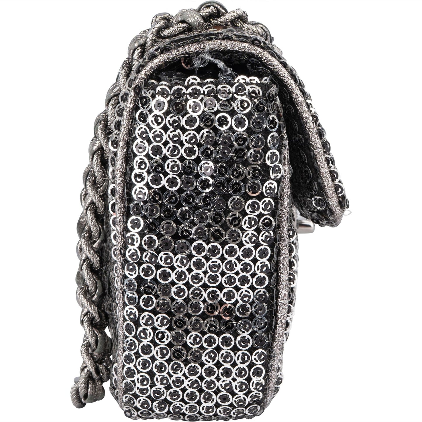 Chanel Sequin Single Flap Crossbody Bag