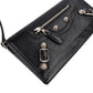 Balenciaga Black Leather Classic City Wallet On Strap Shoulder Bag