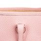 Hermès Rose Sakura Clemence Leather Mini Evelyne 16 Crossbody Bag