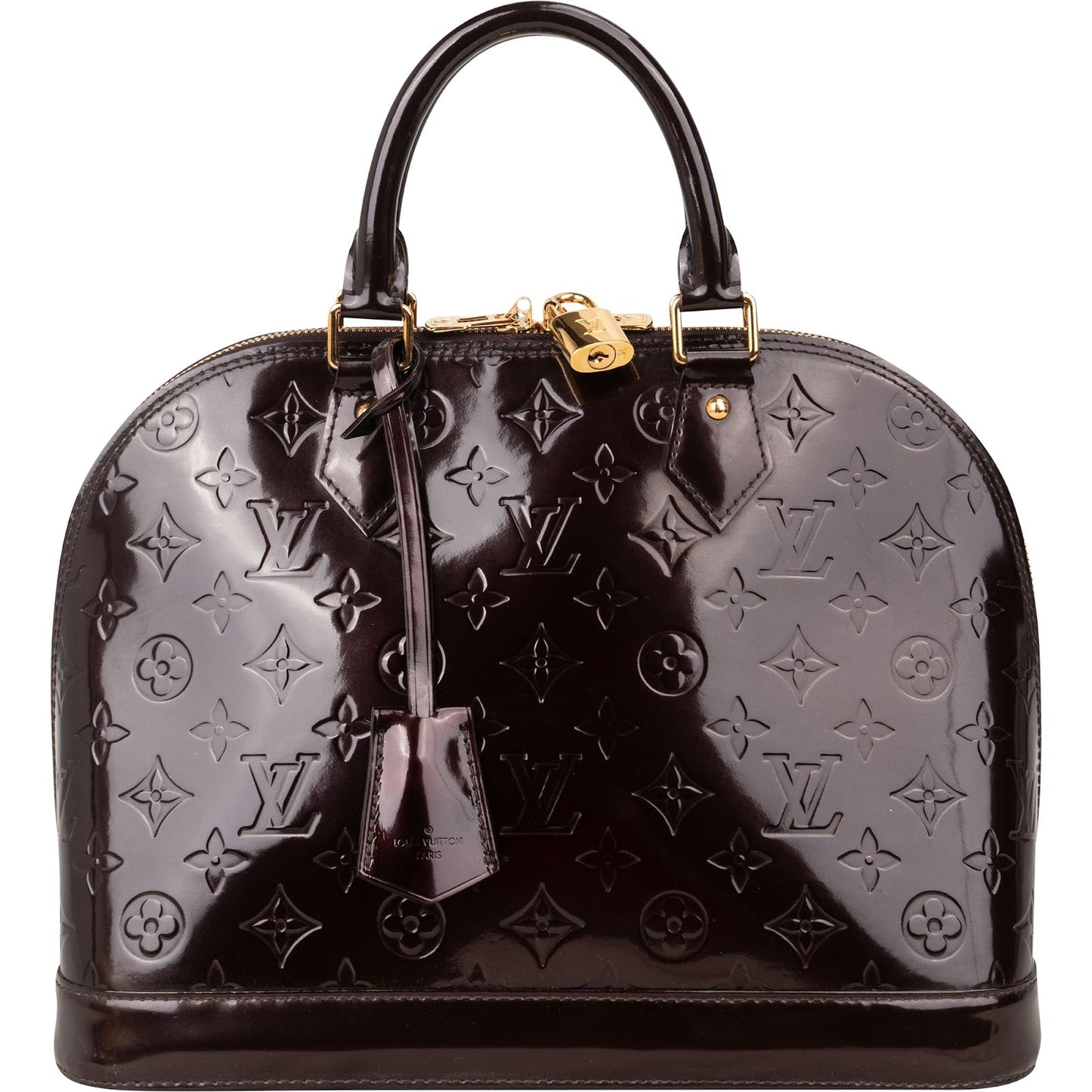 Louis Vuitton Monogram Vernis Leather Alma PM Handbag