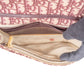 Christian Dior Trotter Monogram Canvas Saddle Wallet On Chain Crossbody Bag