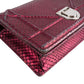 Dior Metallic Python Mini Diorama Crossbody Bag