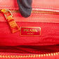 Prada Pink Saffiano Leather Small Galleria Handbag