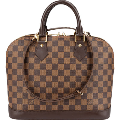 Louis Vuitton Monogram Damier Ebene Alma PM Handbag