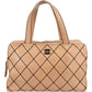 Chanel Stitching Leather CC Handbag