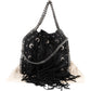 Stella McCartney Falabella Studded Fringe Tote Shoulder Bag