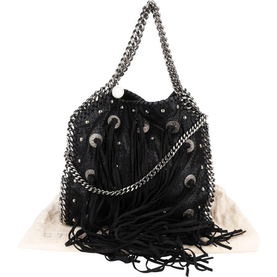 Stella McCartney Falabella Studded Fringe Tote Shoulder Bag