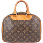 Louis Vuitton Monogram Canvas Trouville Handbag