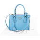 Prada Light Blue Saffiano Leather Galleria Small Handbag