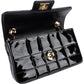 Chanel Patent Leather Chocolate Bar 24K Gold Single Flap Crossbody Bag