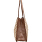 Gucci Monogram GG Supreme Canvas Horsebit Tote Shoulder Bag