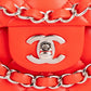 Chanel Quilted Lambskin Palladium Medium Double Flap Shoulder Bag