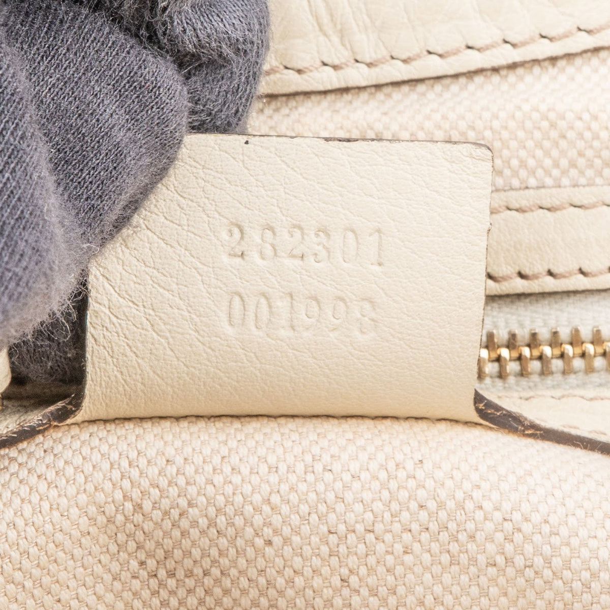 Gucci Monogram GG Canvas Bella Flap Shoulder Bag