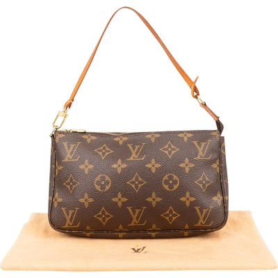 Louis Vuitton Monogram Canvas Pochette Accessoires Handbag