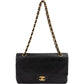 Chanel Medium Double Flap aus gestepptem Lammleder – Ansicht 10