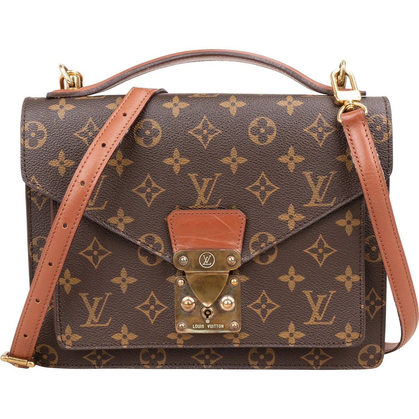 Louis Vuitton Monogram Canvas Monceau Handbag