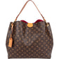 Louis Vuitton Monogram Canvas Graceful MM Handbag