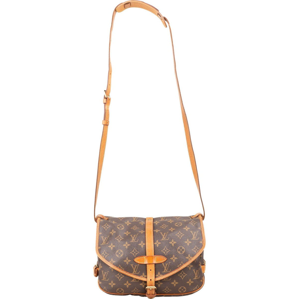 Louis Vuitton Monogram Canvas Saumur 30 Crossbody Bag