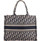 Christian Dior Oblique Trotter Monogram Small Book Tote Handbag