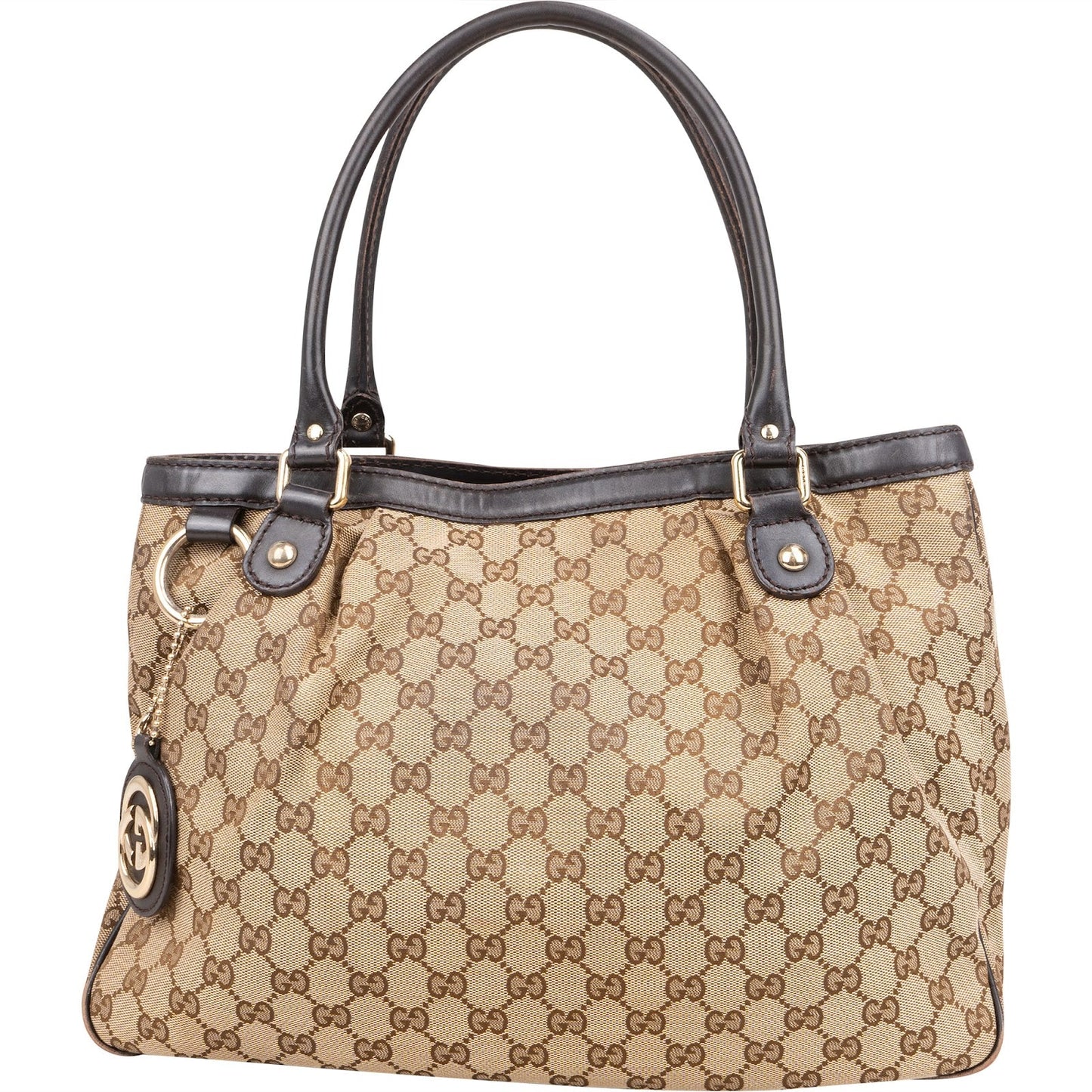 Gucci Monogram GG Canvas Sukey Handbag