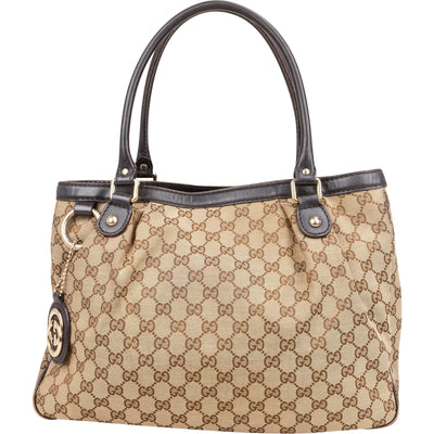 Gucci Monogram GG Canvas Sukey Handbag