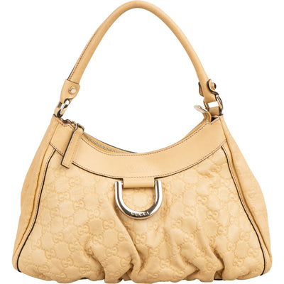 Gucci Guccissima Leather Abbey D-Ring Small Shoulder Bag