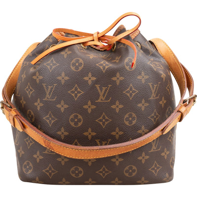 Louis Vuitton Monogram Canvas Sac Noé Petit Shoulder Bag