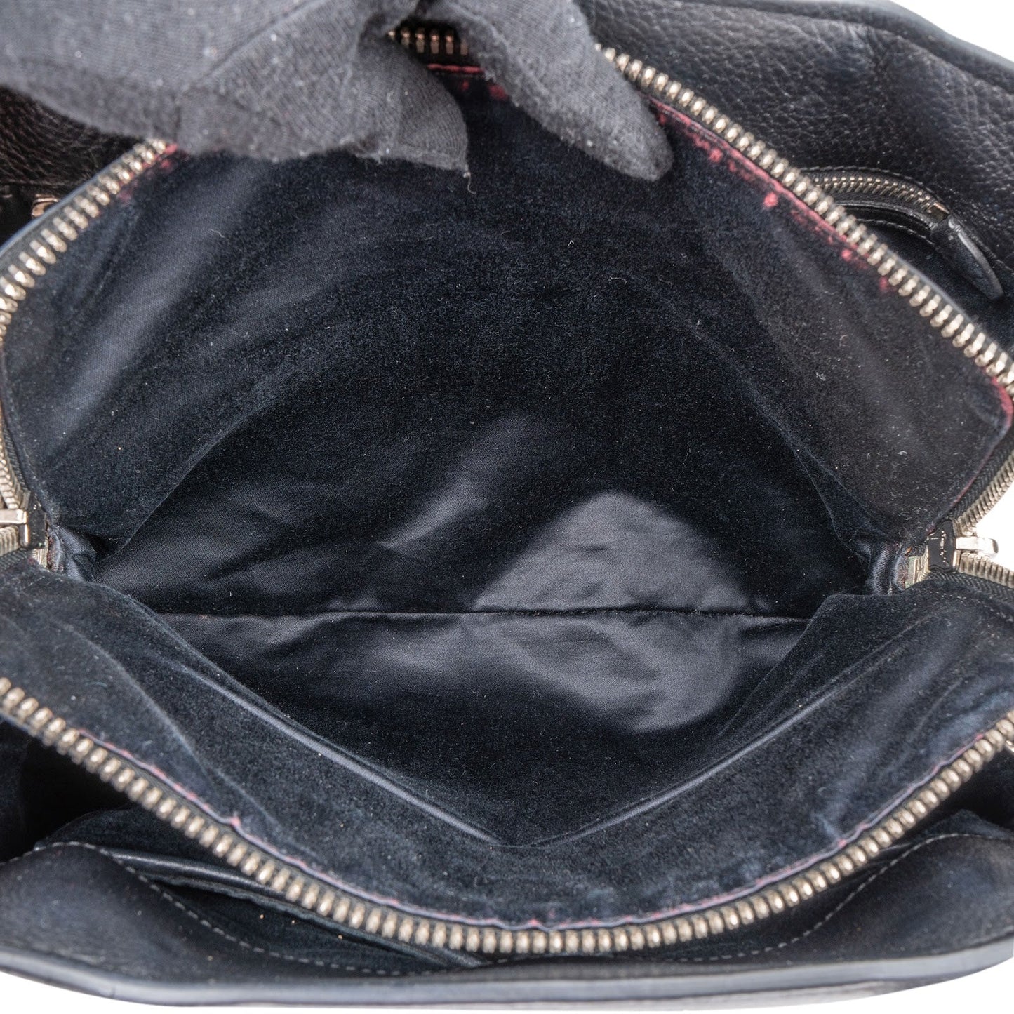 Miu Miu Grained Leather Vitello Daino Tote Shoulder Bag