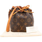 Louis Vuitton Monogram Canvas Nano Noé Petit Crossbody Bag