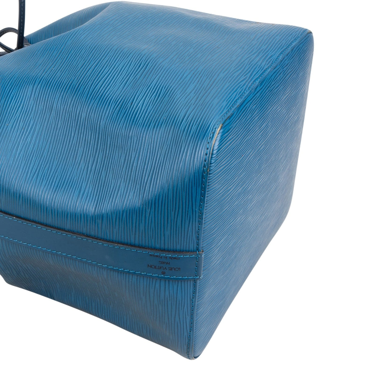 Louis Vuitton Blue Epi Leather Sac Noé Petit Shoulder Bag