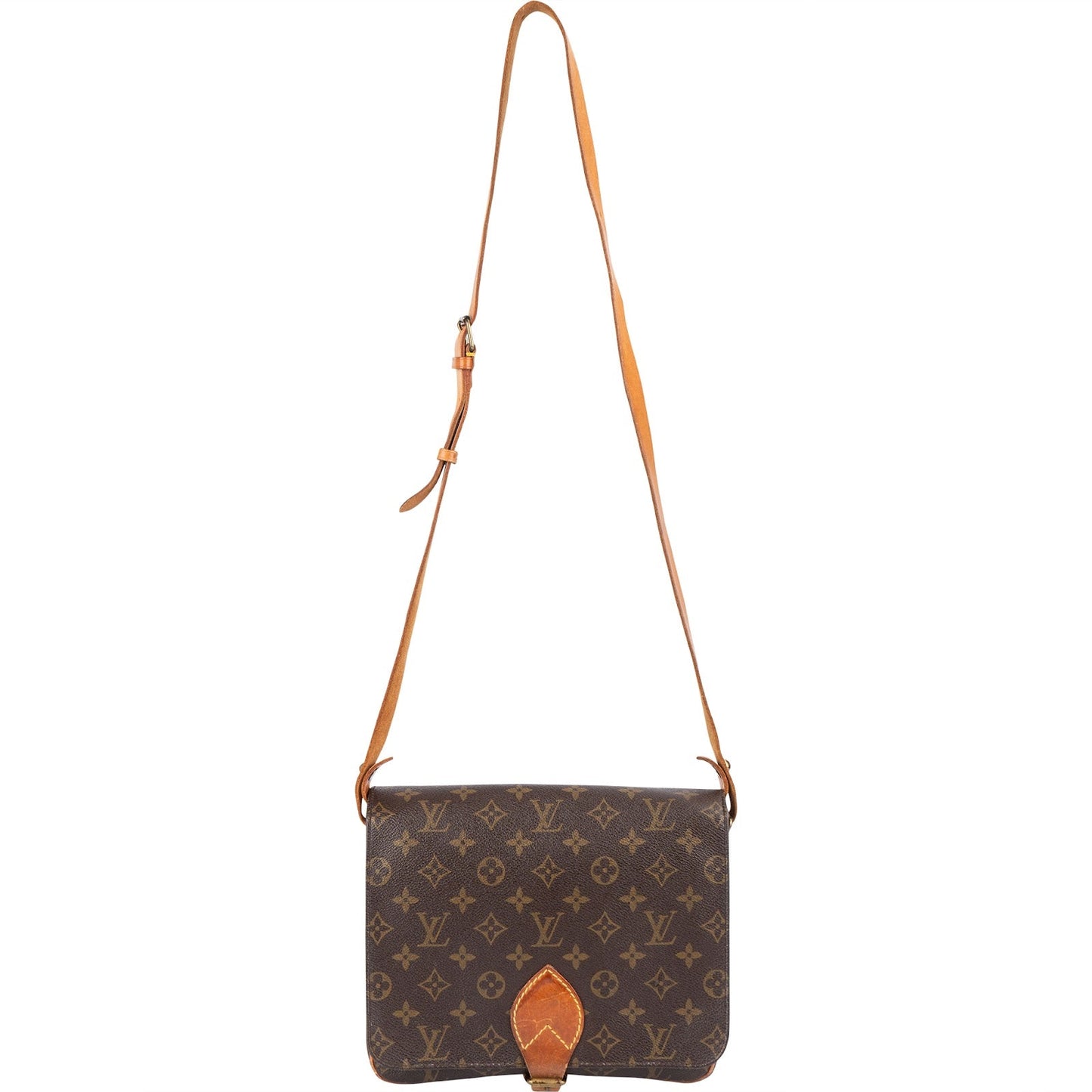 Louis Vuitton Monogram Canvas Cartouchière GM Crossbody Bag